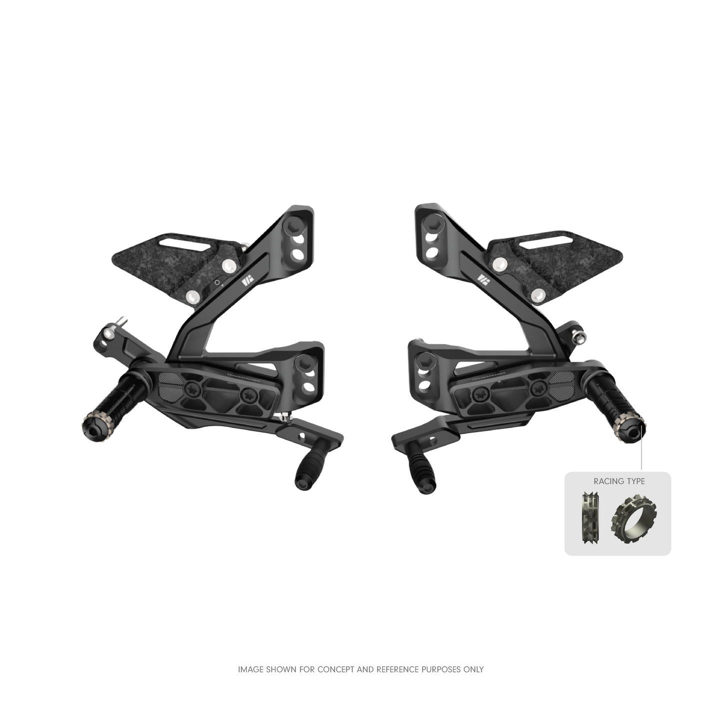 KEKISI Rearsets for KTM 990 Duke