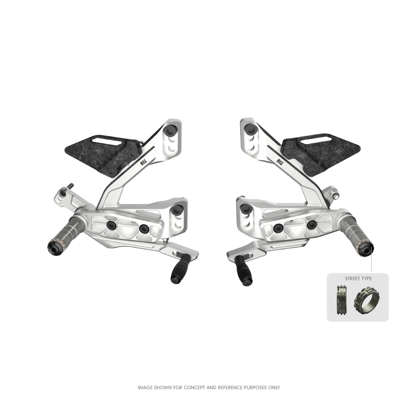 KEKISI Rearsets for KTM 990 Duke