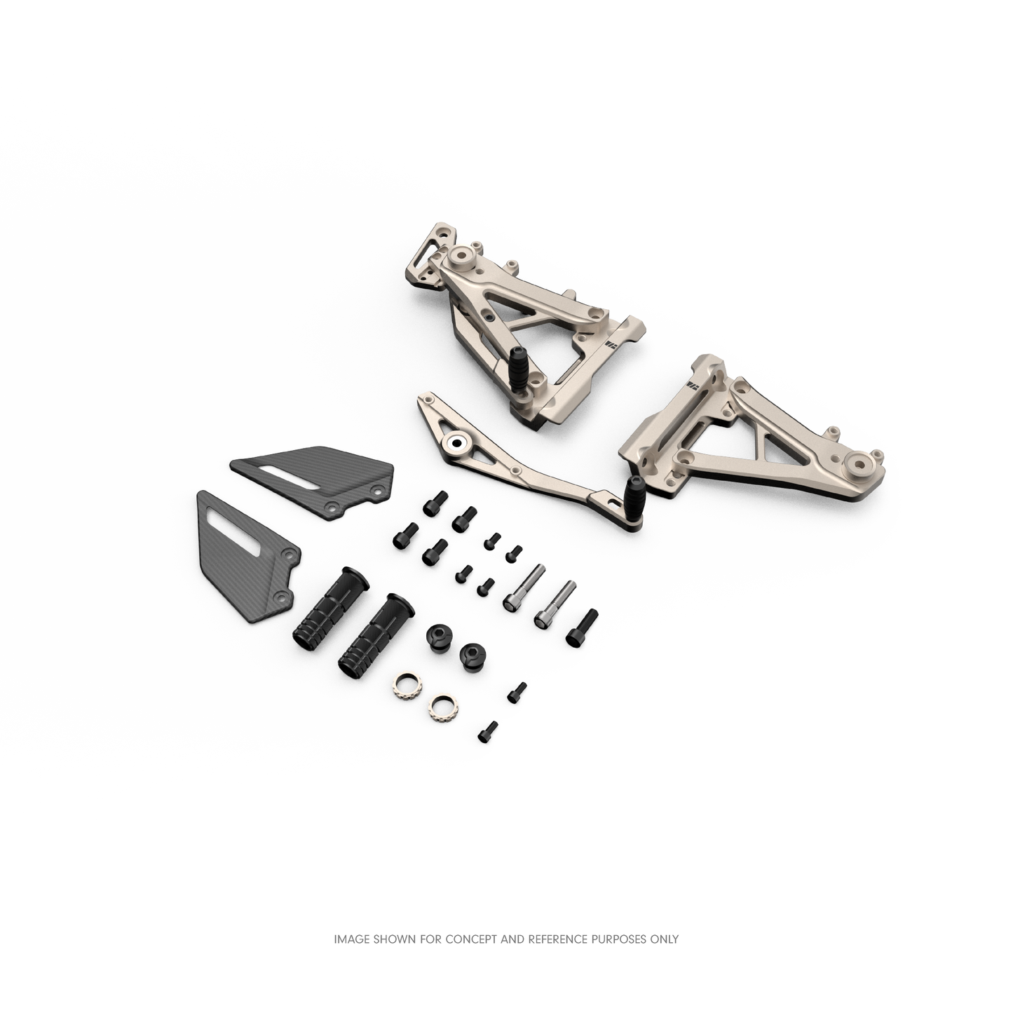 KEKISI Rearsets for BMW S1000 RR/R