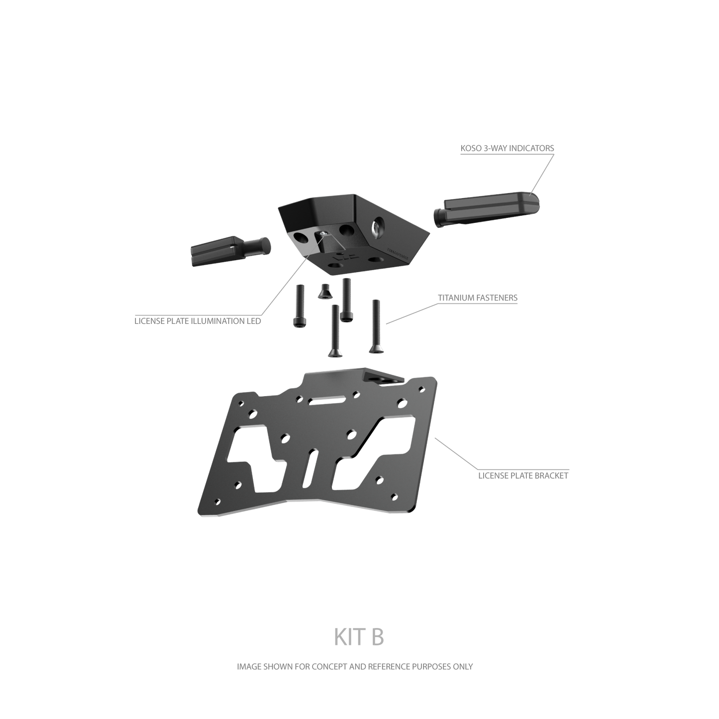 HENDAP Tail Tidy Kit for KTM 990 Duke