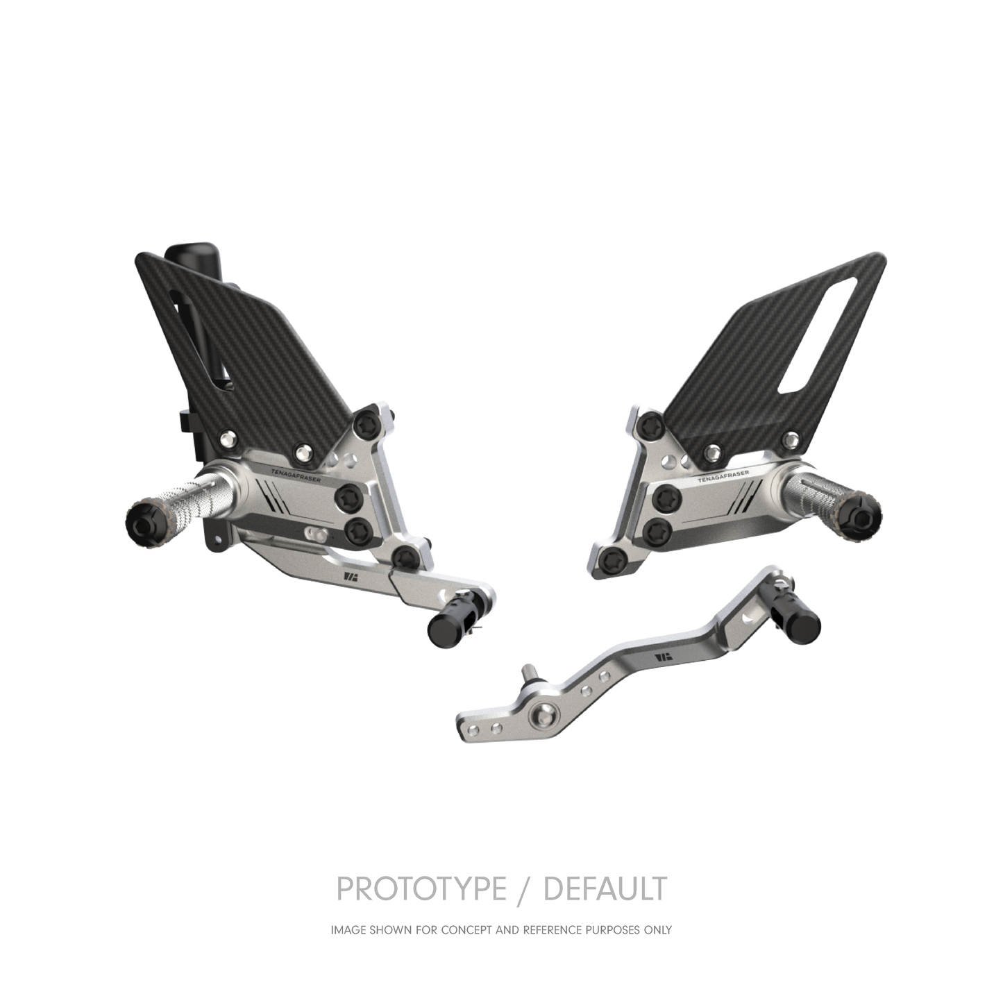 KEKISI Rearsets for Yamaha MT-09 (2024-) (In-Development)