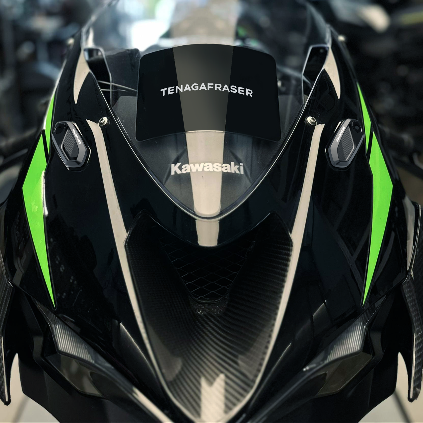 LESAP Side Mirror Delete for Kawasaki Ninja ZX-6R (2020-)