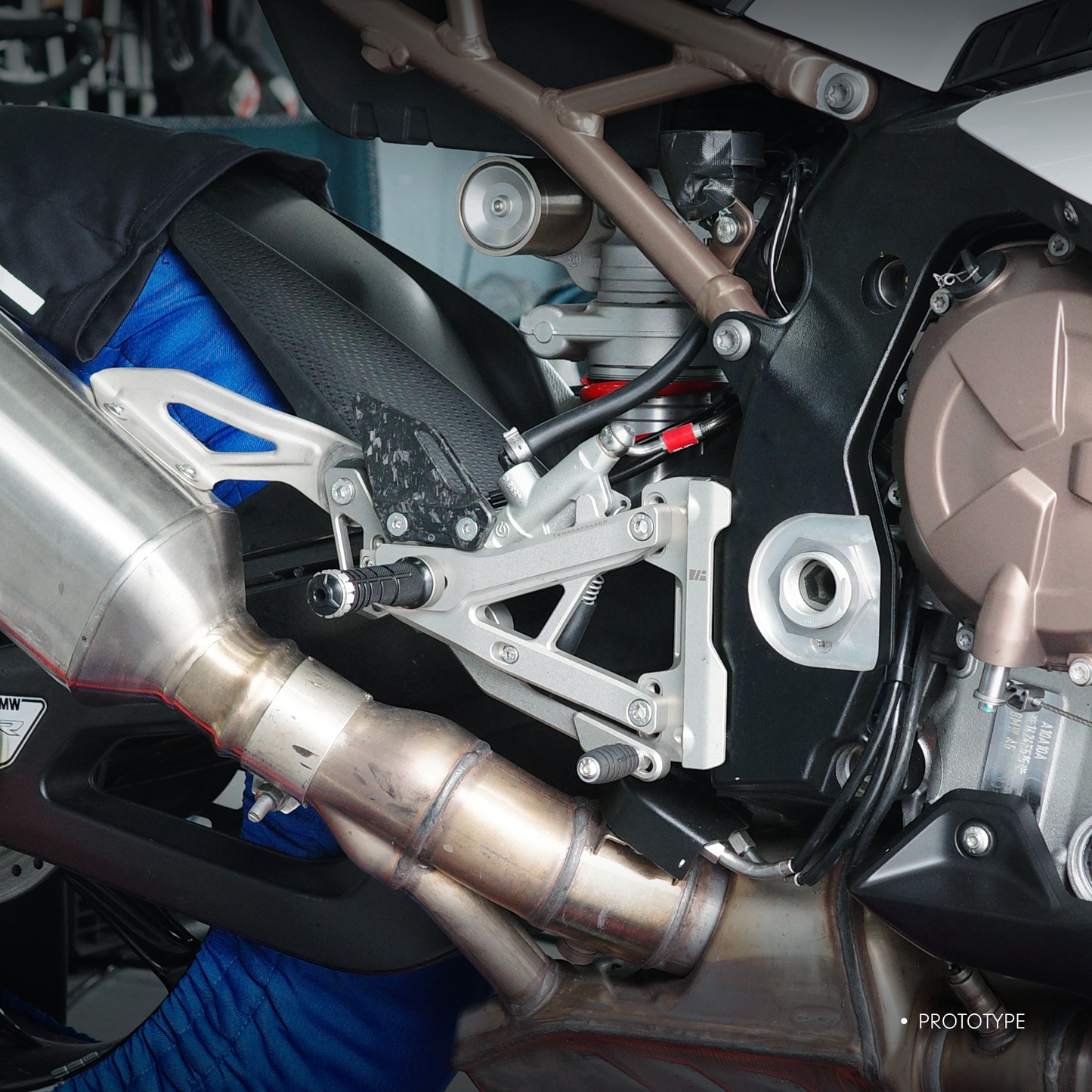 KEKISI Rearsets for BMW S1000 RR/R