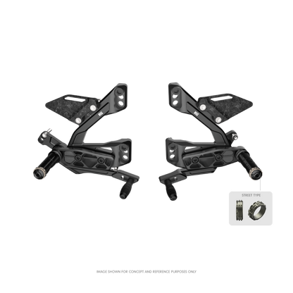 KEKISI Rearsets for KTM 990 Duke