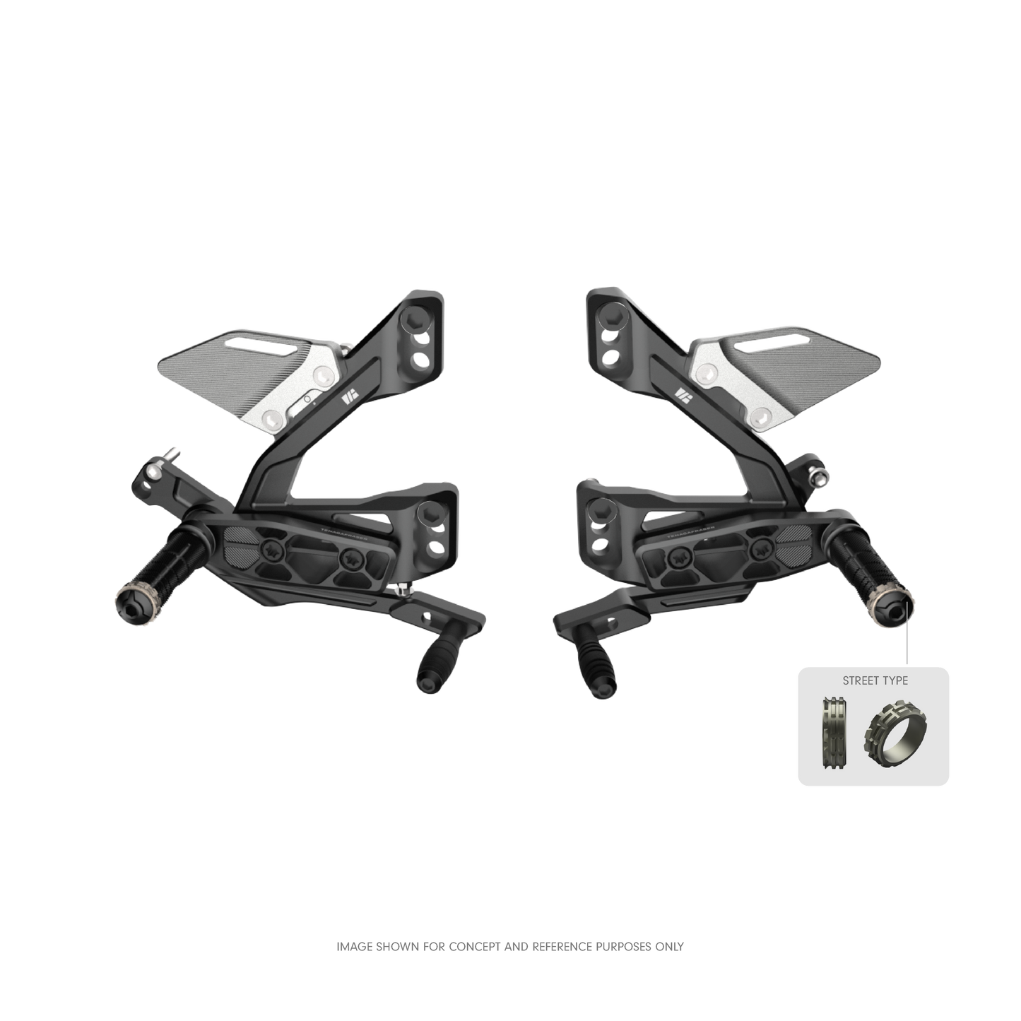 KEKISI Rearsets for KTM 990 Duke