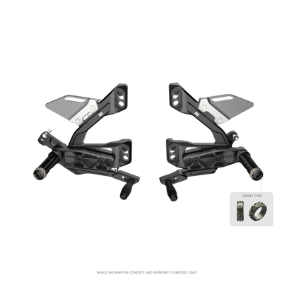 KEKISI Rearsets for KTM 990 Duke