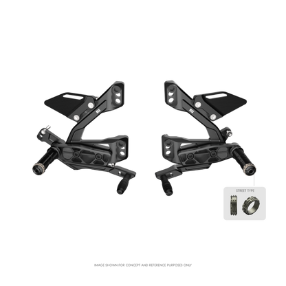 KEKISI Rearsets for KTM 990 Duke
