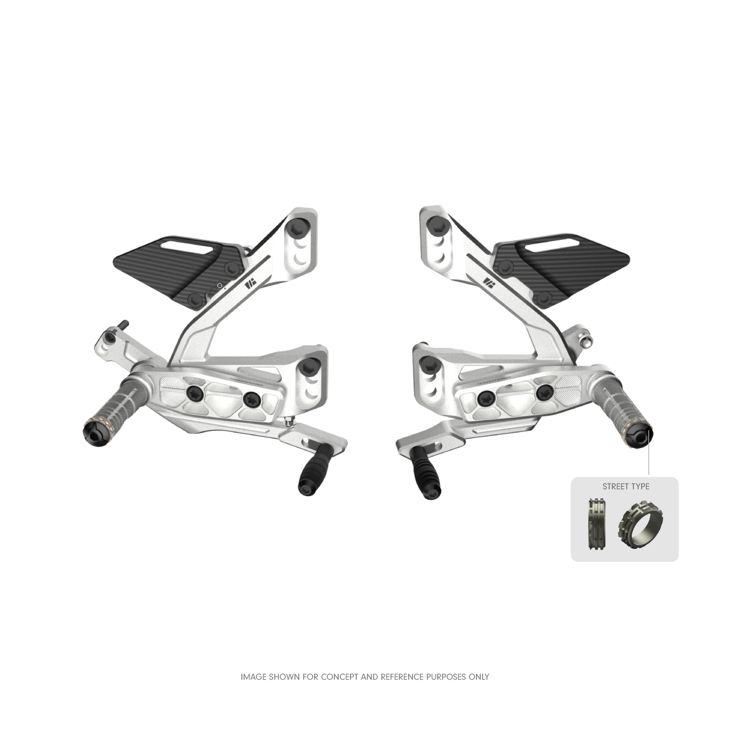 KEKISI Rearsets for KTM 990 Duke