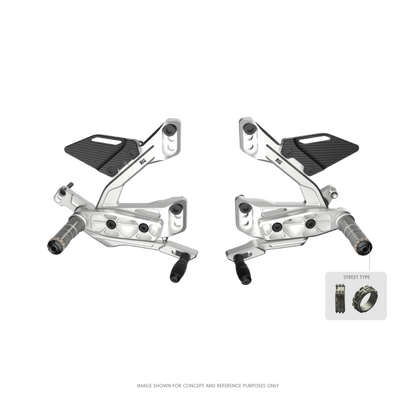 KEKISI Rearsets for KTM 990 Duke