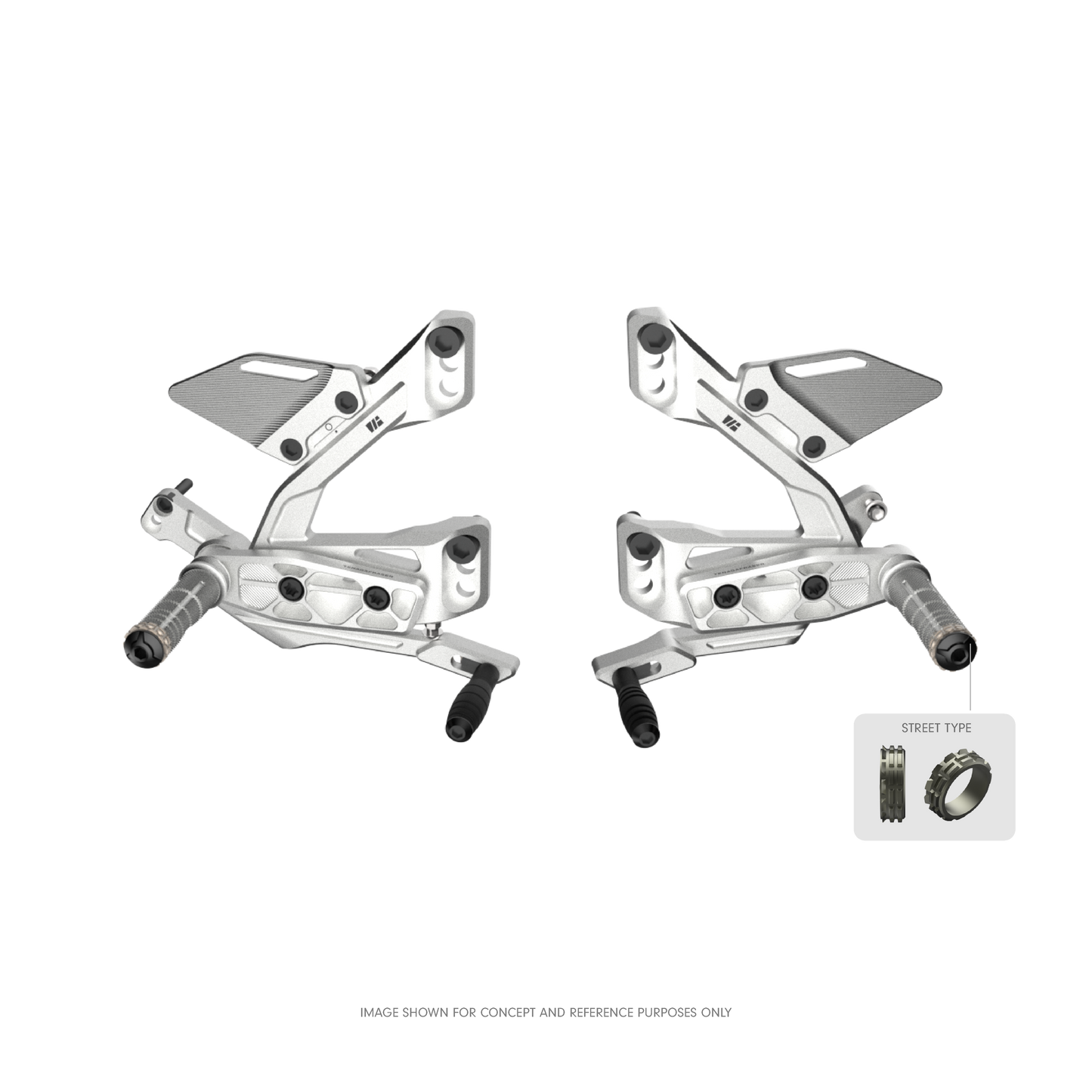 KEKISI Rearsets for KTM 990 Duke
