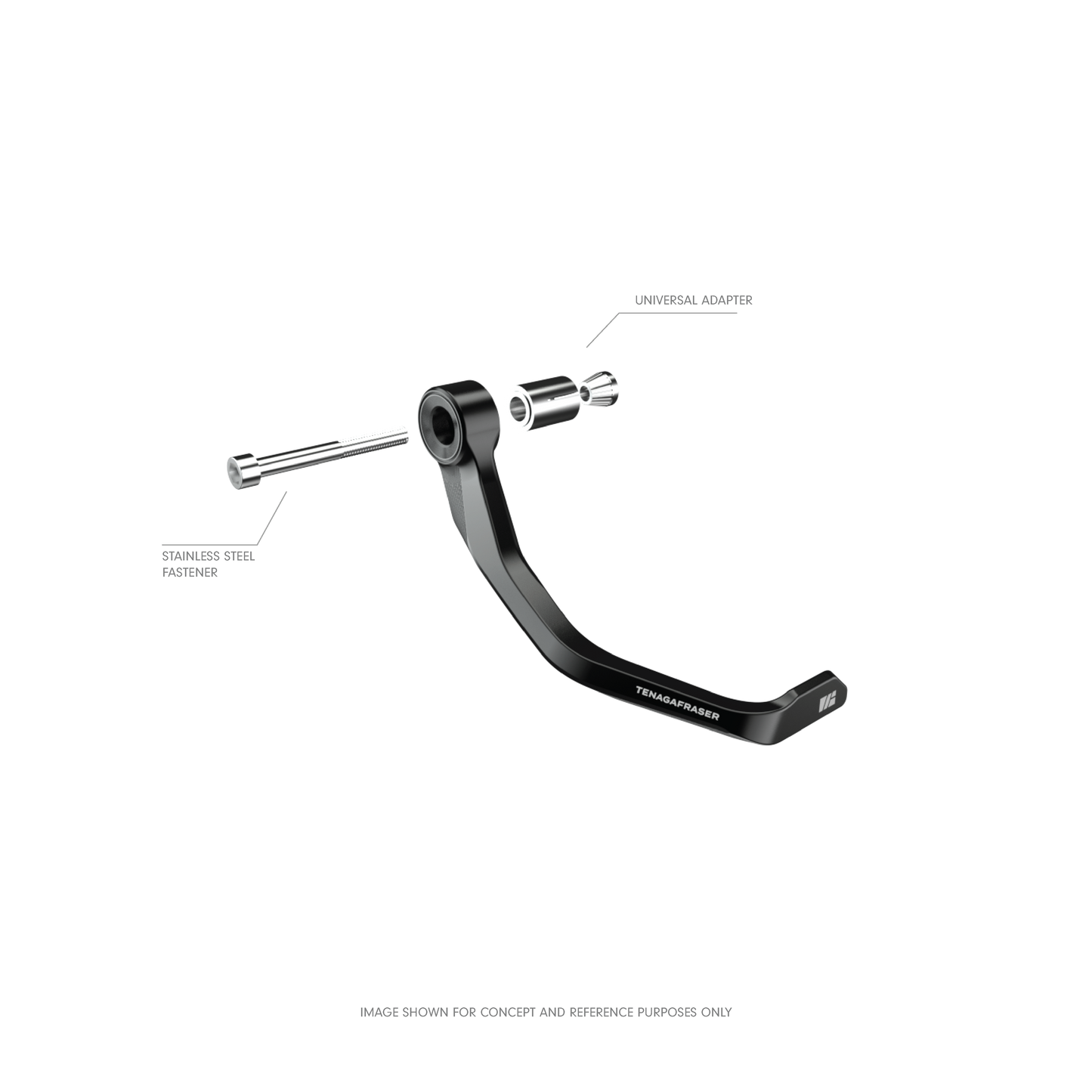 KERAMBIT Lever Guard Kawasaki