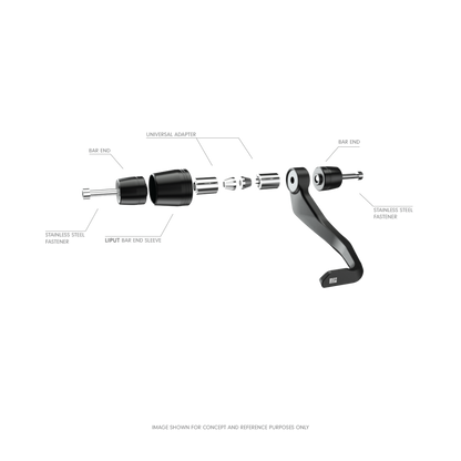 KERAMBIT Lever Guard Kawasaki