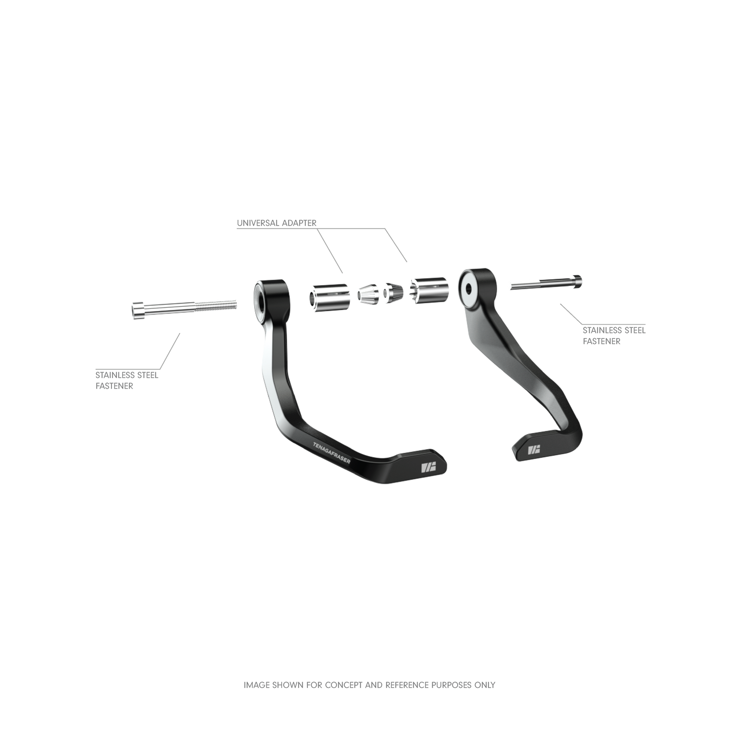 KERAMBIT Lever Guard Kawasaki