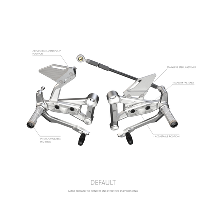 KEKISI Rearsets for CF Moto 800NK