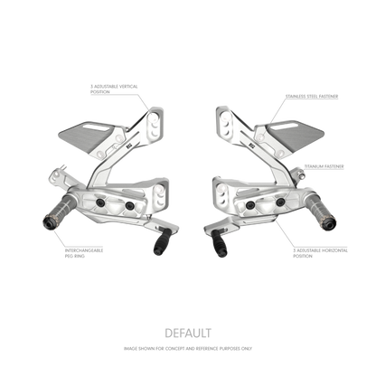 KEKISI Rearsets for KTM 990 Duke