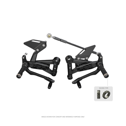 KEKISI Rearsets for Husqvarna Svartpilen / Vitpilen 801