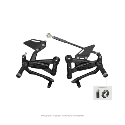 KEKISI Rearsets for Husqvarna Svartpilen / Vitpilen 801