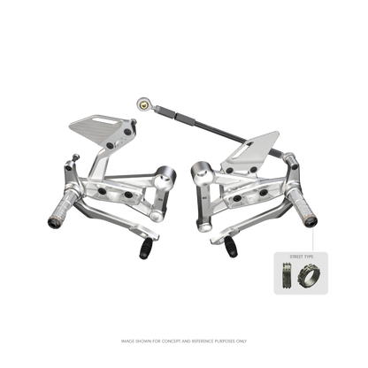 KEKISI Rearsets for Husqvarna Svartpilen / Vitpilen 801