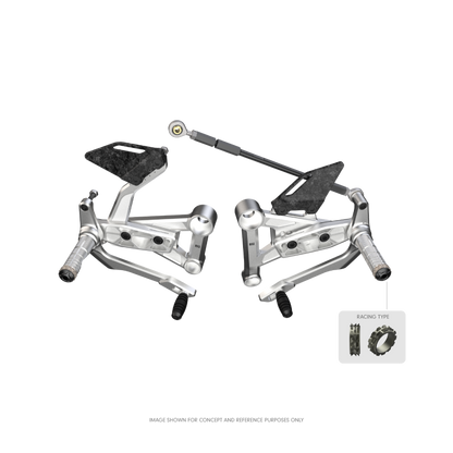 KEKISI Rearsets for Husqvarna Svartpilen / Vitpilen 801