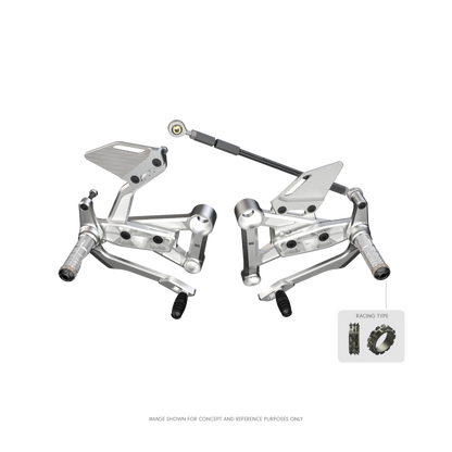 KEKISI Rearsets for Husqvarna Svartpilen / Vitpilen 801