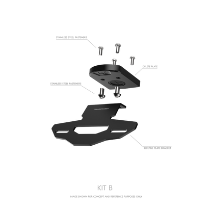 HENDAP Tail Tidy Kit for Kawasaki Ninja ZX-6R (2019-)